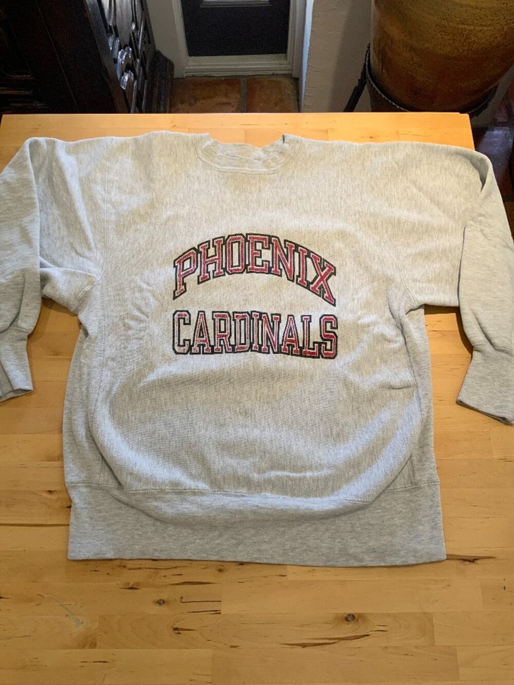 Vintage Champion Reverse Weave Phoenix Cardinals Crewneck Sweatshirt Large